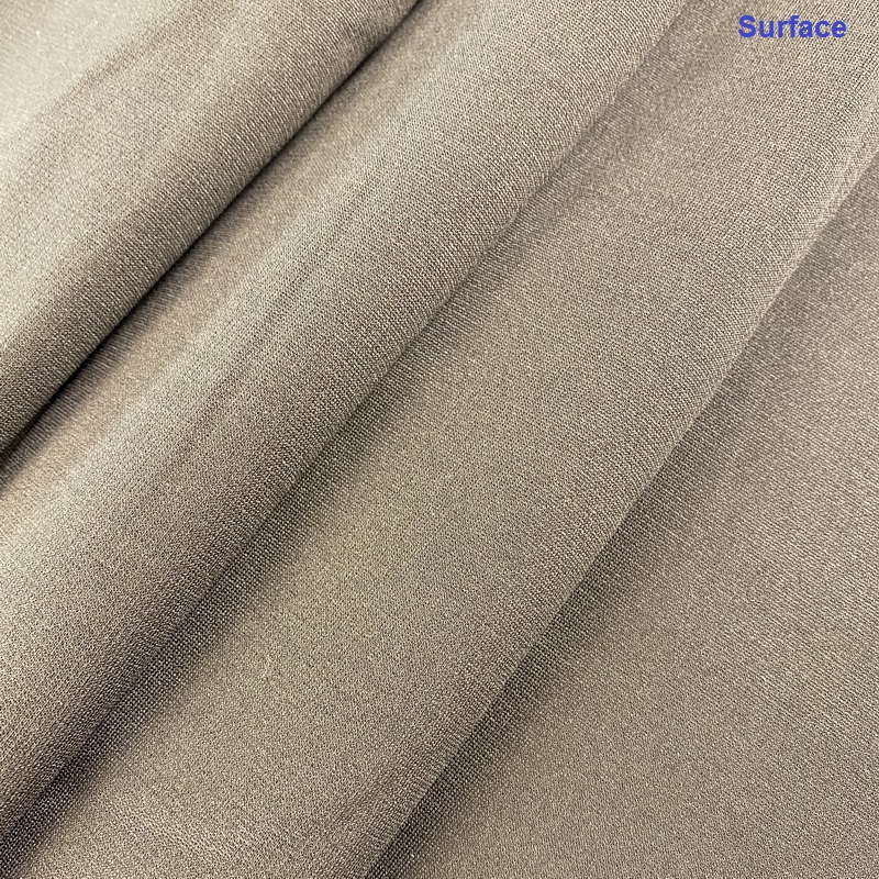 KSP-190412-03 Polyester CD double PK with C0 DWR finish knitted fleece fabric
