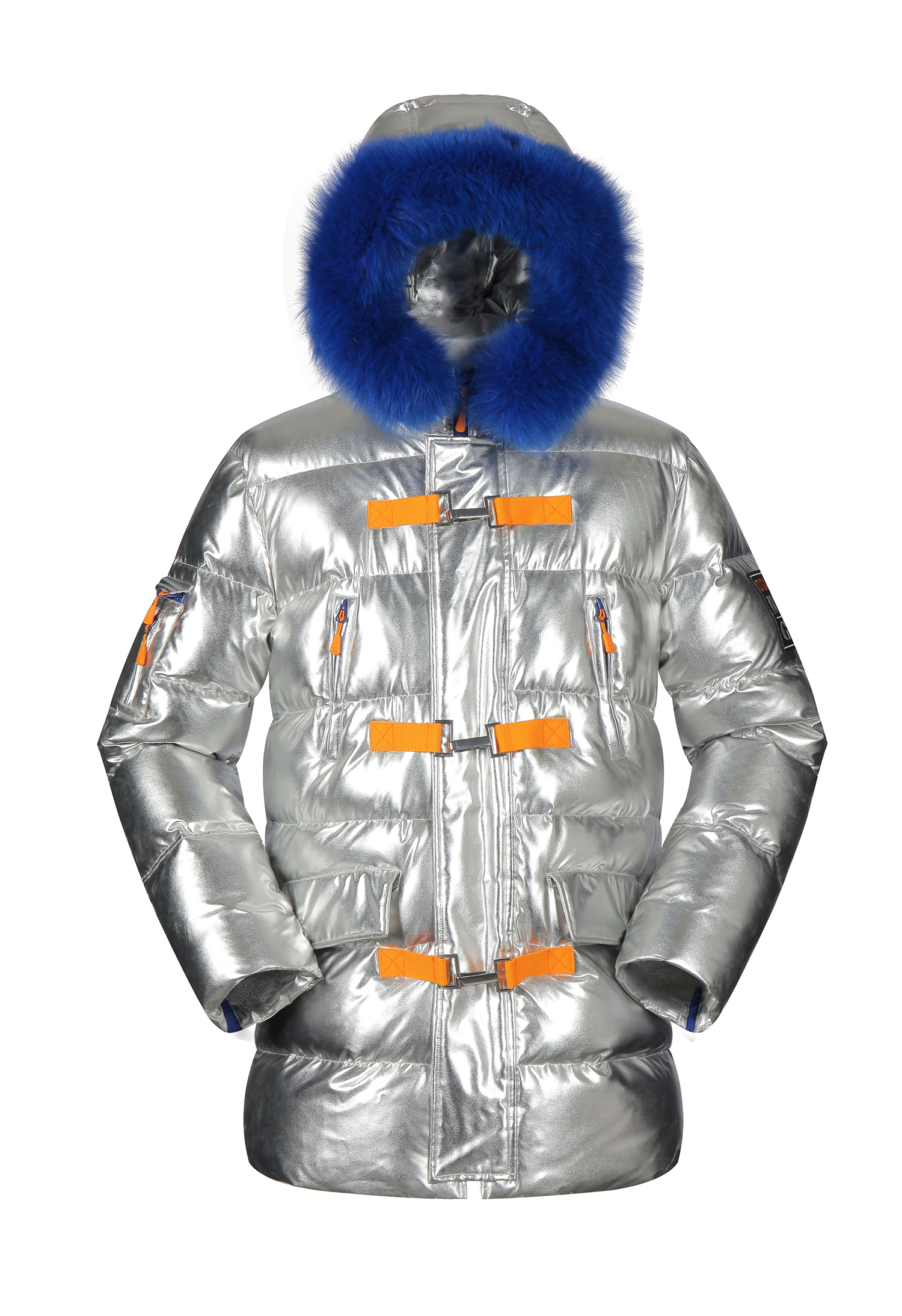 GLG-OD28895 Men's silver down Jacket Outdoor Coat