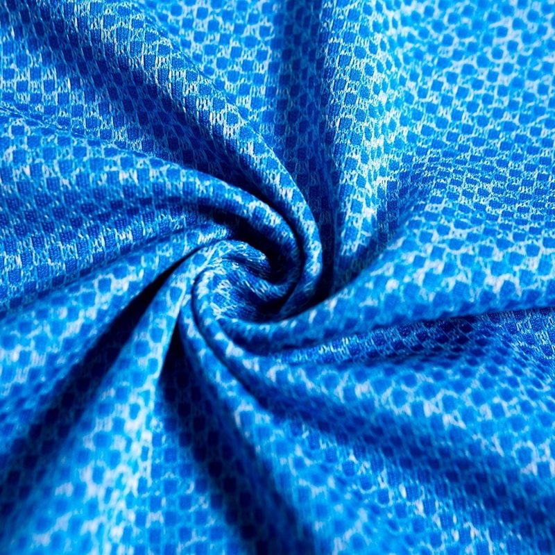 MM-2 Polyester honeycomb sportswear jersey fabric