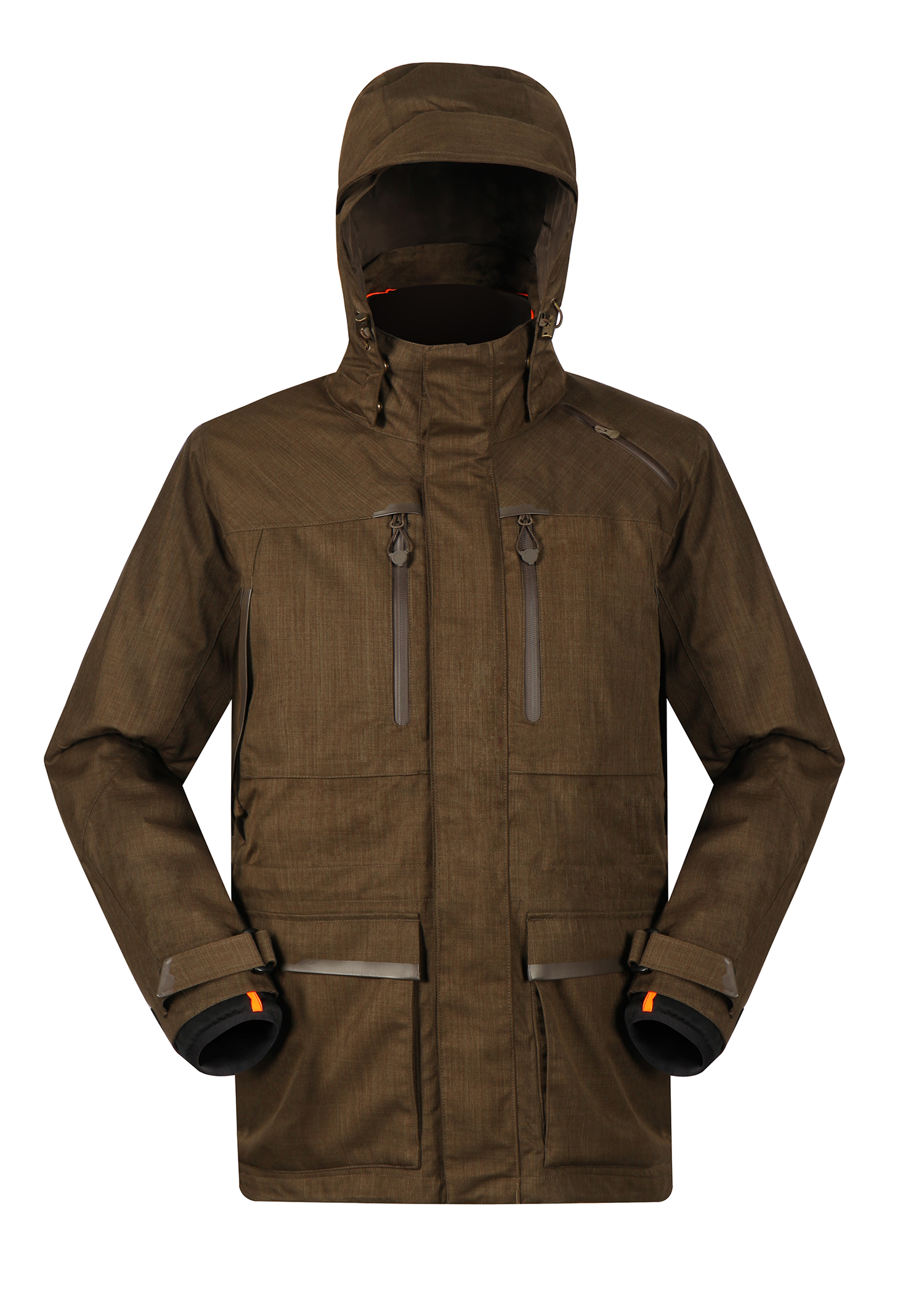 GLG-HTJ35071 Men's Hunting 2 in 1 jacket  Outdoor  Padding Sportswear Warm Coat Waterpoof