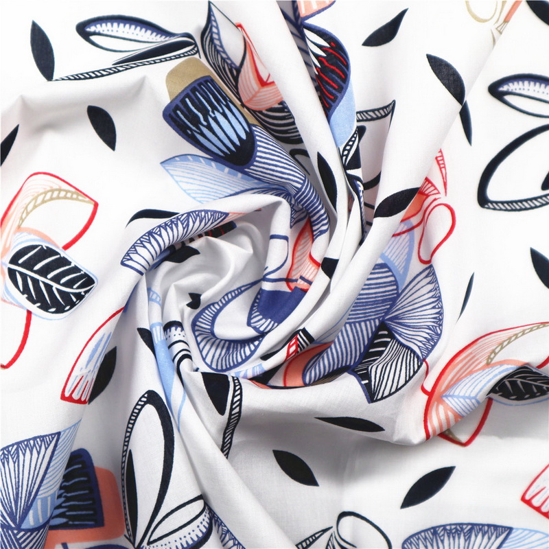 SKN-039P printed Cotton poplin fabric