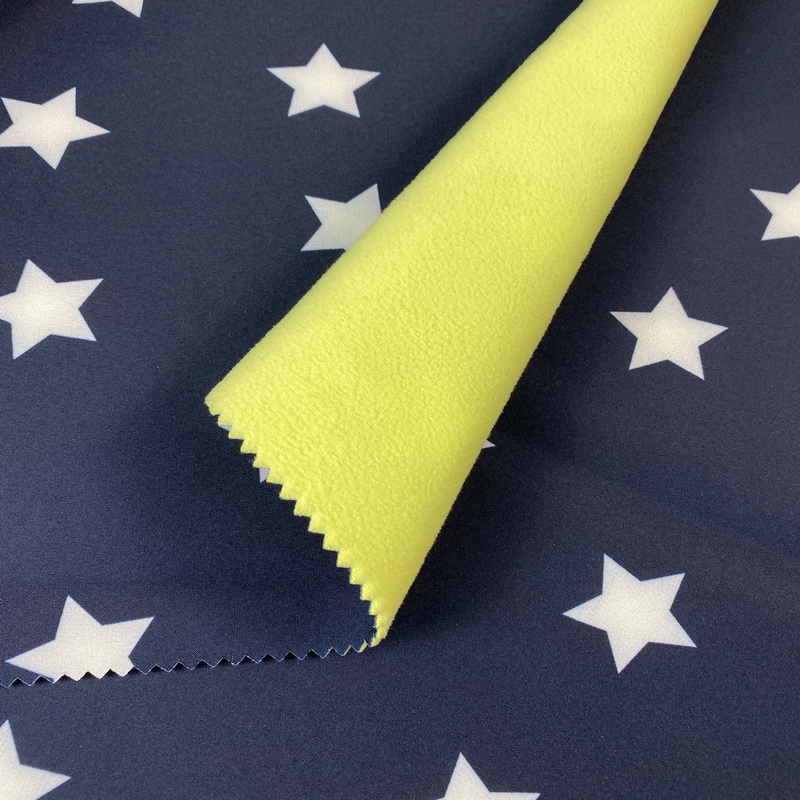 HLW-2307W 4-way stretch Waterproof Windproof three-in-one Composite printed outdoor shell fabric
