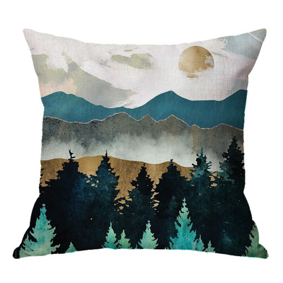 XYT-8176 Oil painting woven linen fabric