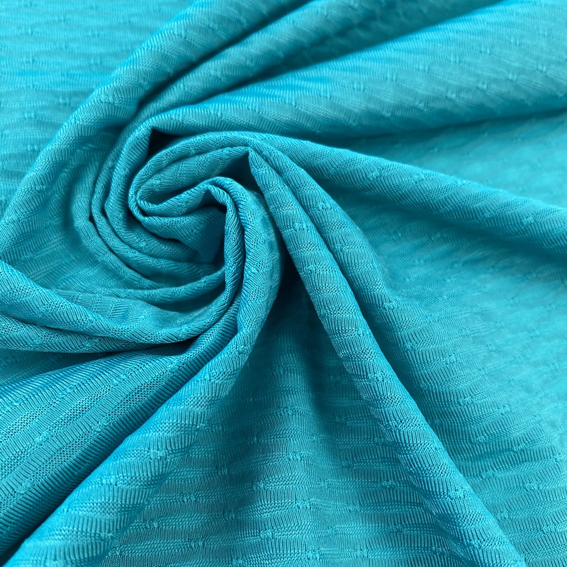 TYK-162SN ECO-friendly Wave mesh stretch knitted fabric